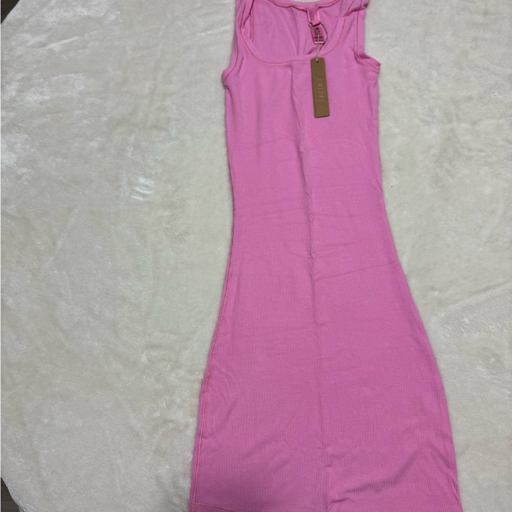 SKIMS Pink Dress